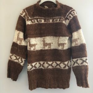 Vintage alpaca sweater